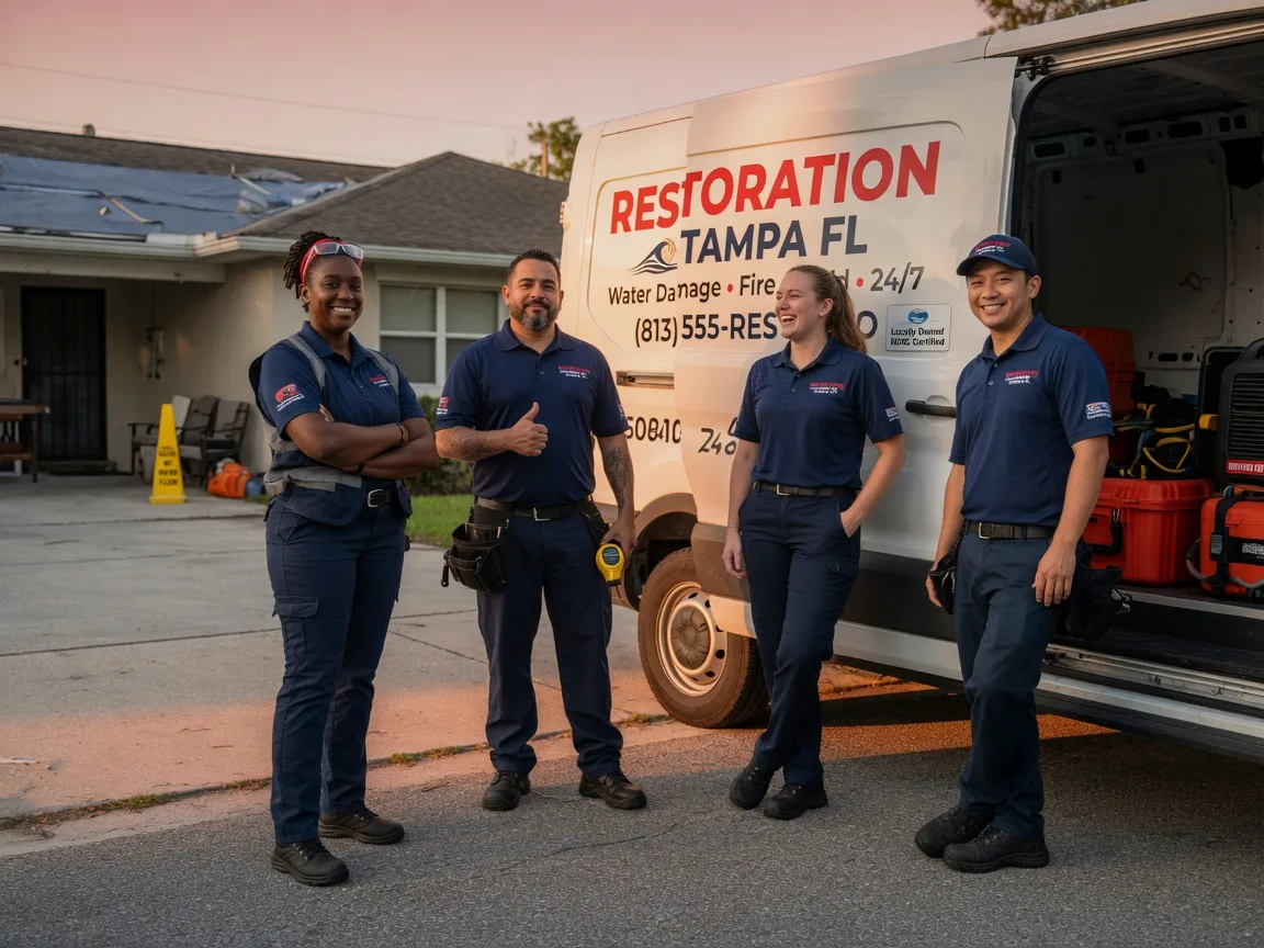 Water Damage Restoration company in Tokio, ND